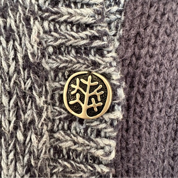 Vintage Nutcracker Women L Cardigan Sweater Cardinal Bird Christmas Cottagecore - Picture 5 of 9